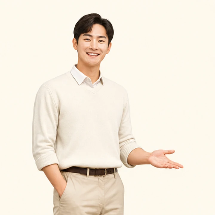 20대 장기렌트 상담 신청을 안내하는 담당자